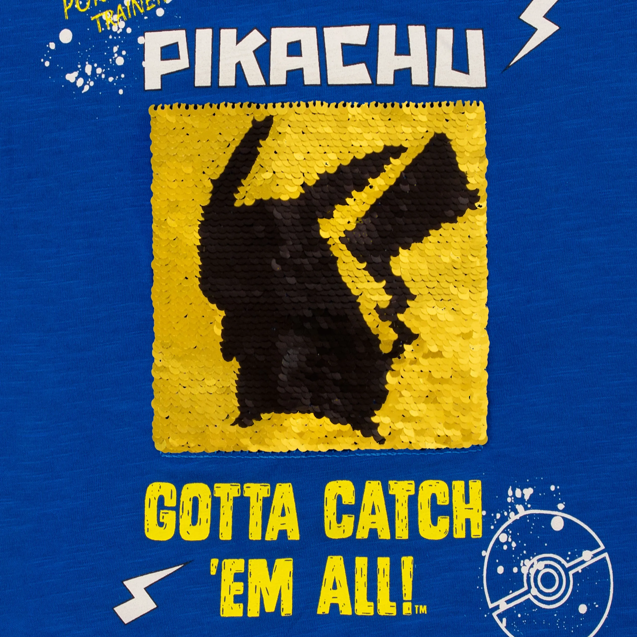 Pokemon T-Shirt - Reversible Sequins