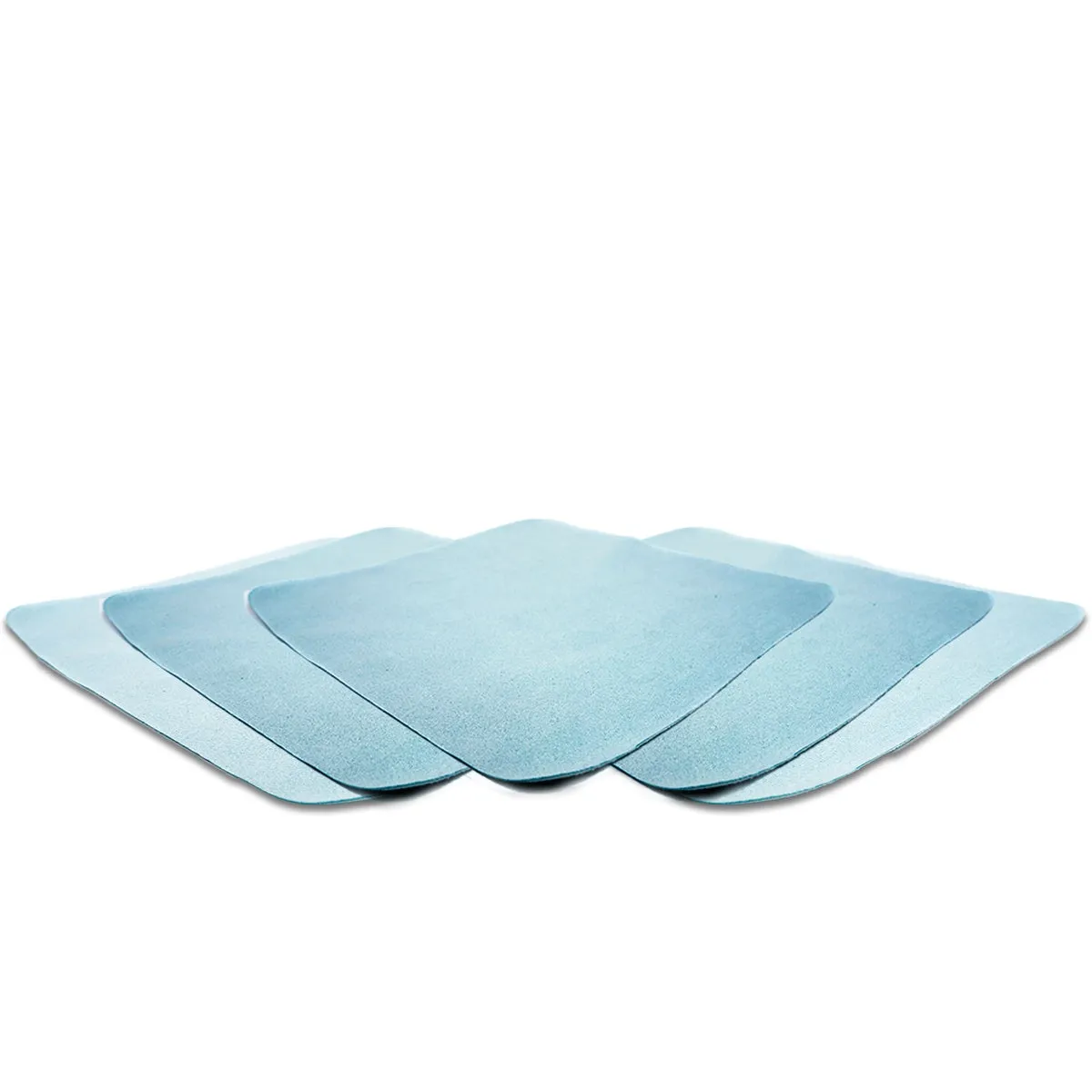 Poshlyf Applicator Cloth Light Blue/Green 10 cm x 10 cm