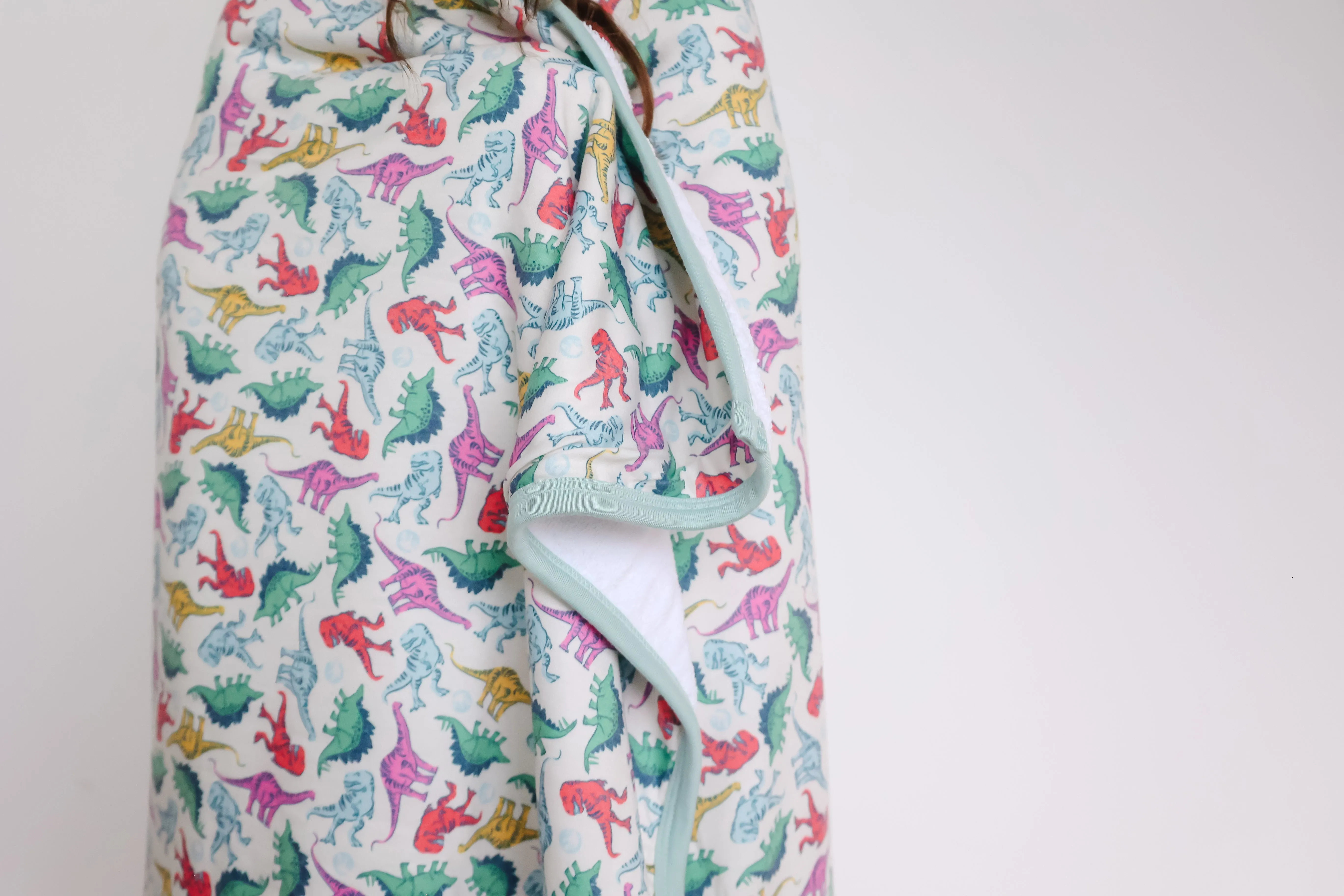 Premium Big Kid Hooded Towel - Dinosaurs of Jurassic Park