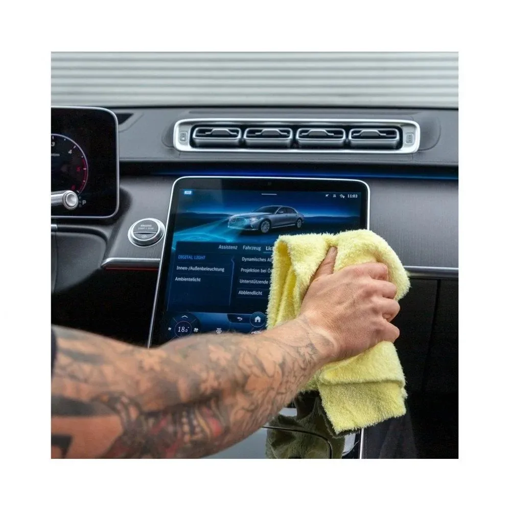 Professional Microfiber Cloth ProfiPolish Citrus, 450 GSM, 40x40cm