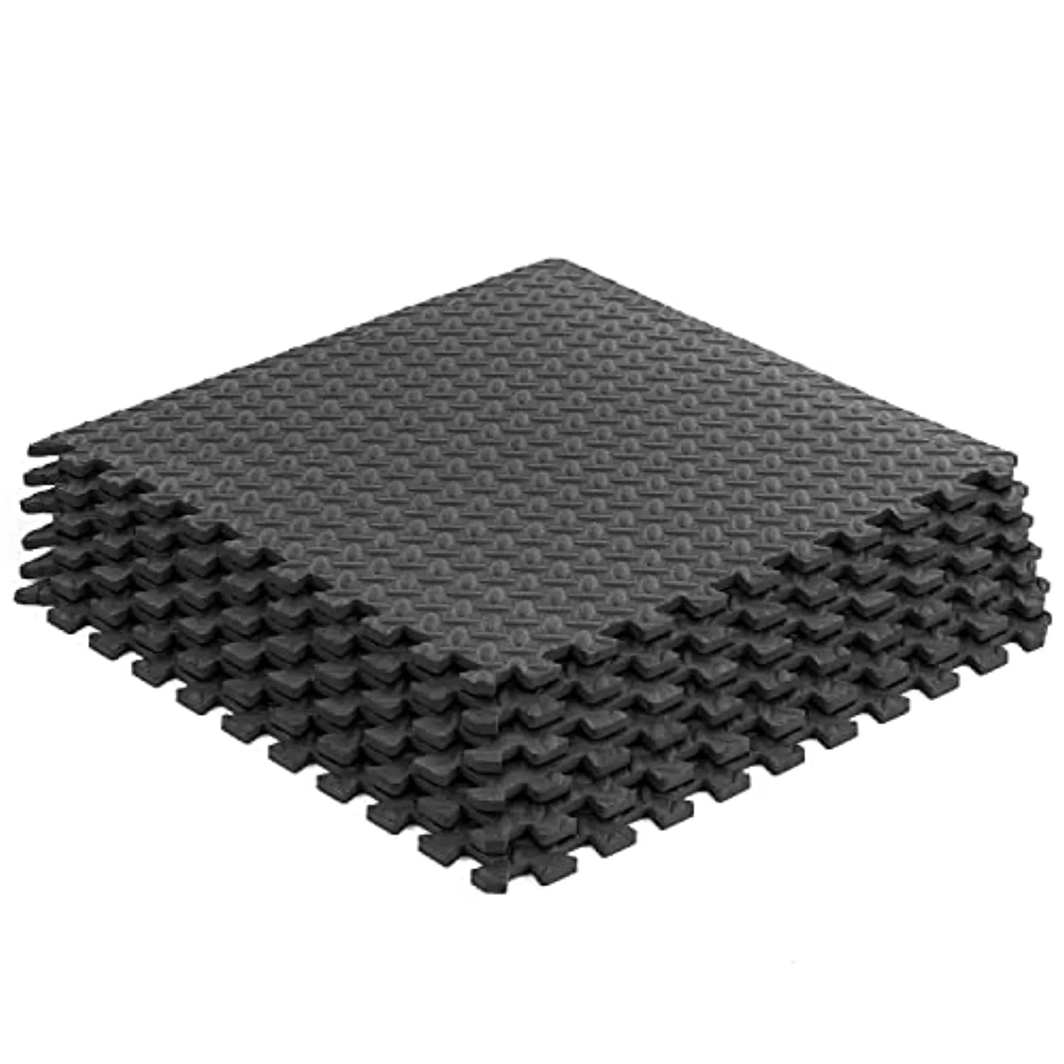 ProsourceFit Puzzle Exercise Mat ½”, EVA Foam Interlocking Tiles Protective Flooring for Gym Equipment and Cushion for Workouts
