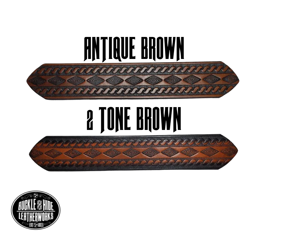 "The BANJO " Leather Belt