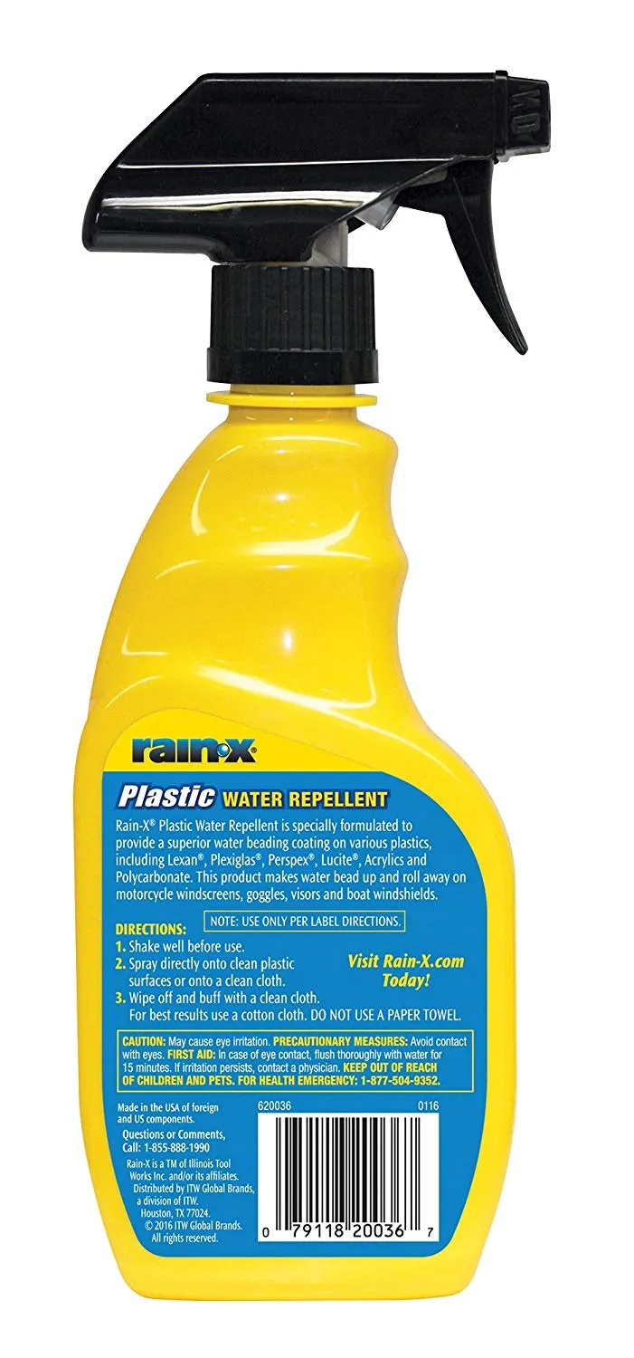 Rainx Plastic Water Repellent 355ml