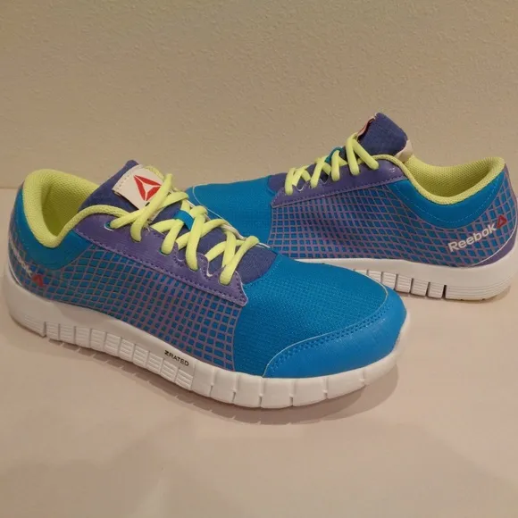 Reebok Size 7 M ZQUICK Blue New Kids Sneakers