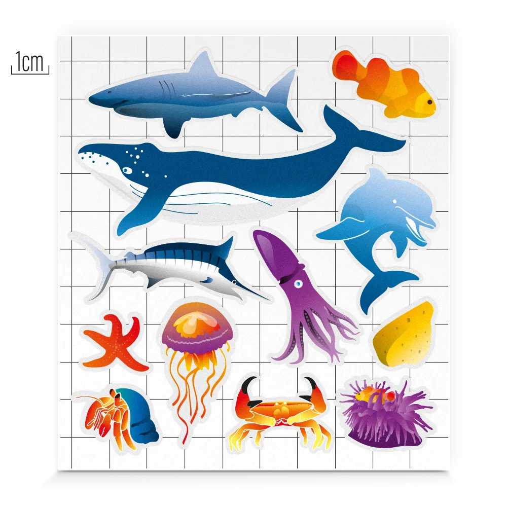 Reflexsticker KID Set: Aqua