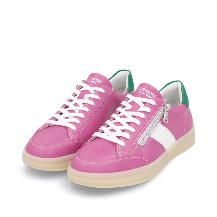 Remonte - D2C02 Pink Retro Trainer