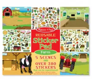 Reusable Sticker Pad -Farm