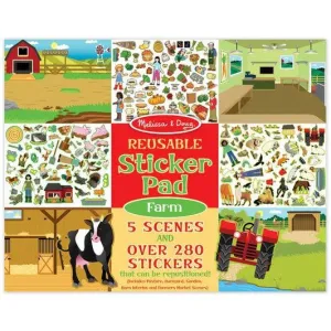 Reusable Sticker Pad - Farm
