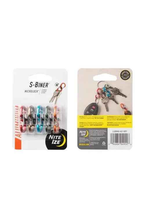 S-Biner Microlock 5 Pack