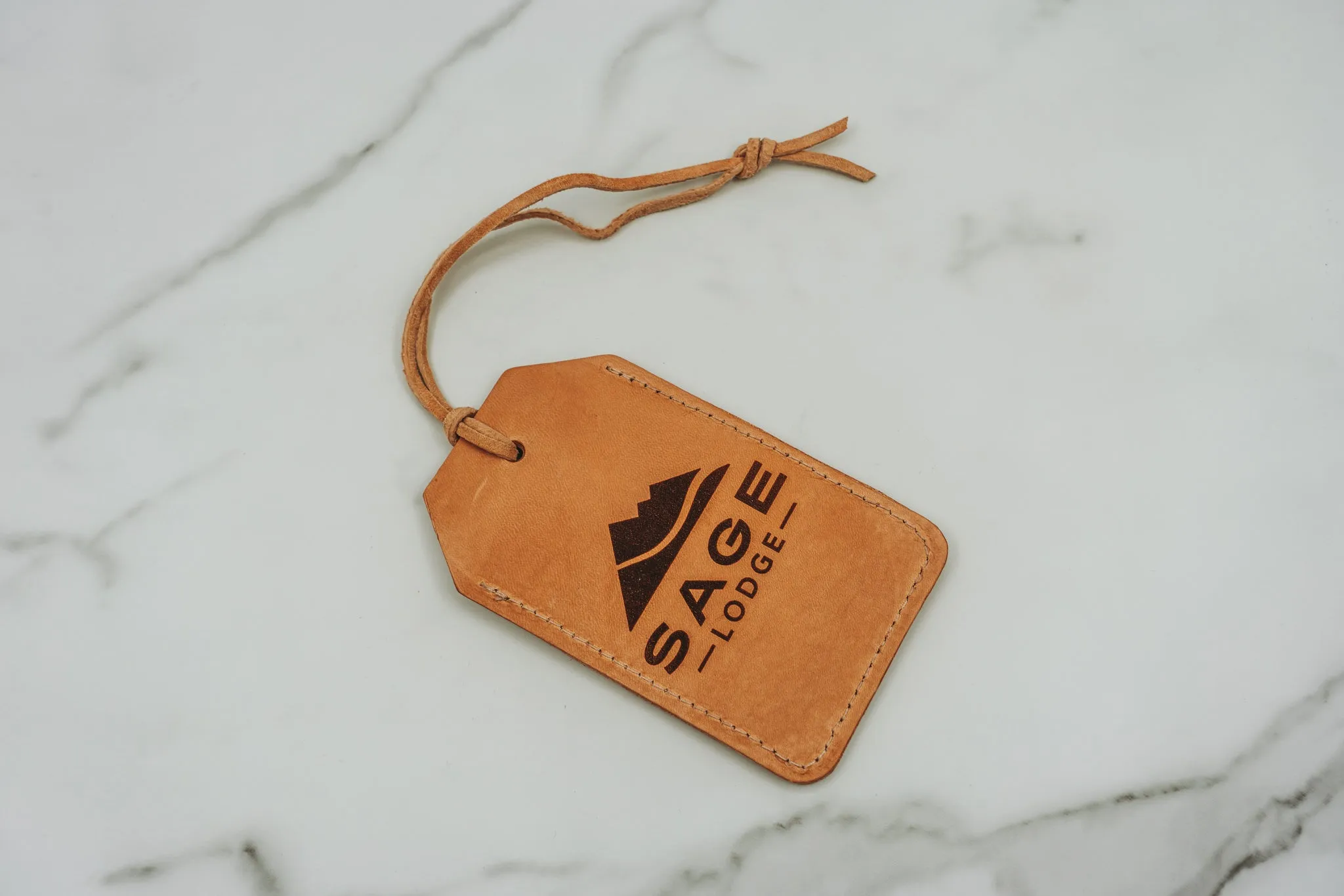 Sage Lodge Luggage Tag