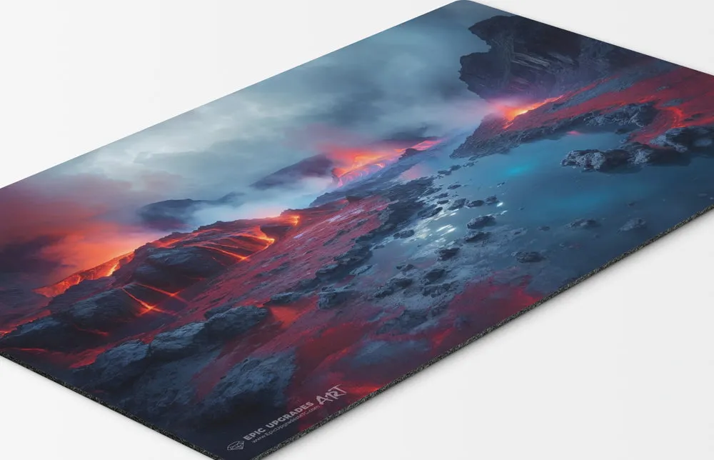 Scalding Tarn Reimagined Playmat | 24"x14" Izzet Magic the Gathering MTG