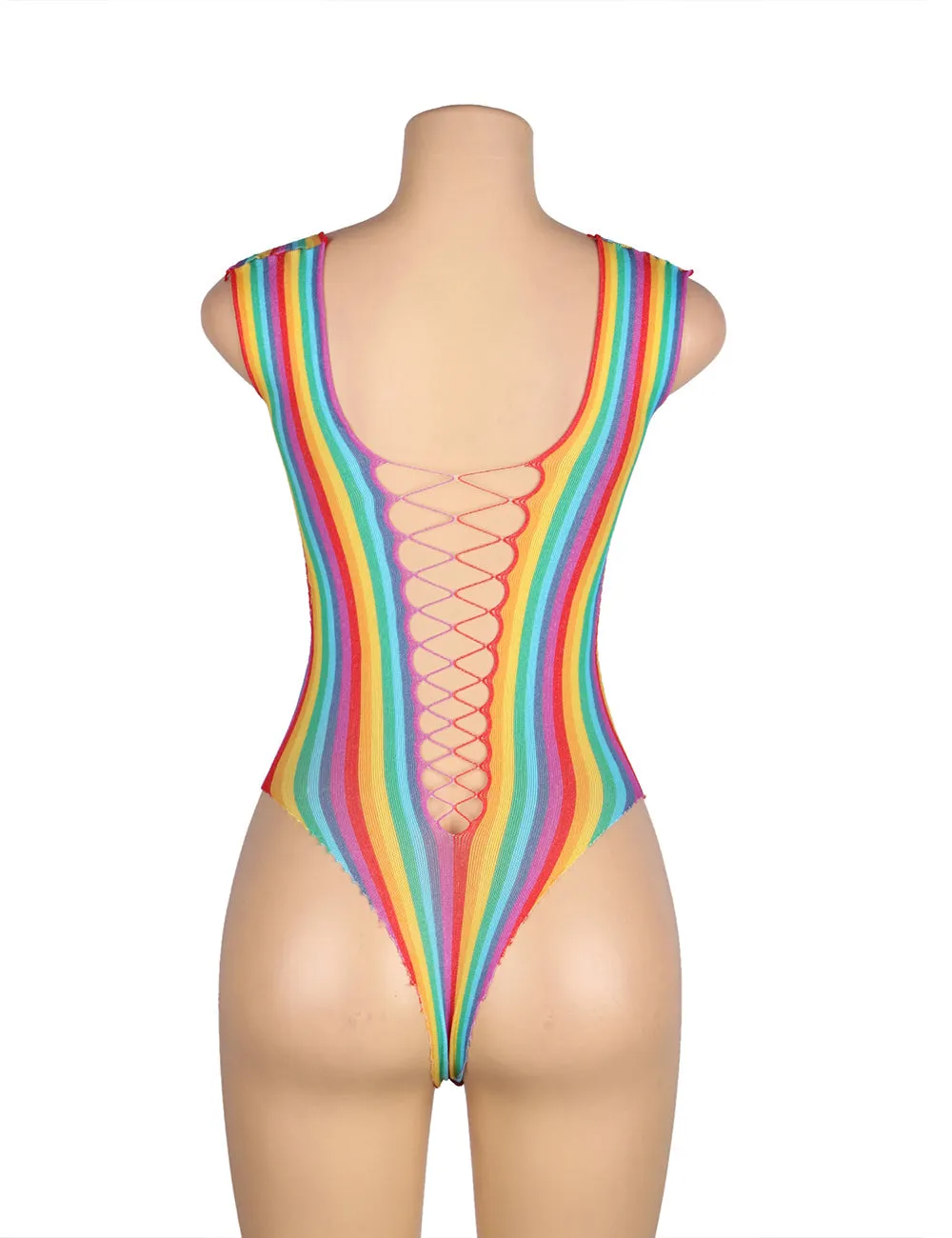 Sexy Egypt Colorful Hollow Out Bodysuit Design Bodystocking