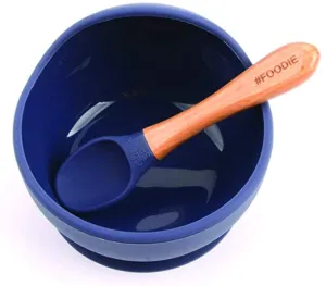 Silicone Bowl   Spoon