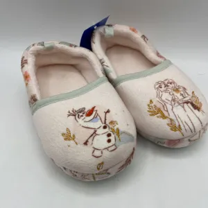 Size Little Kid 8-10: Disney Elsa Pink Slippers