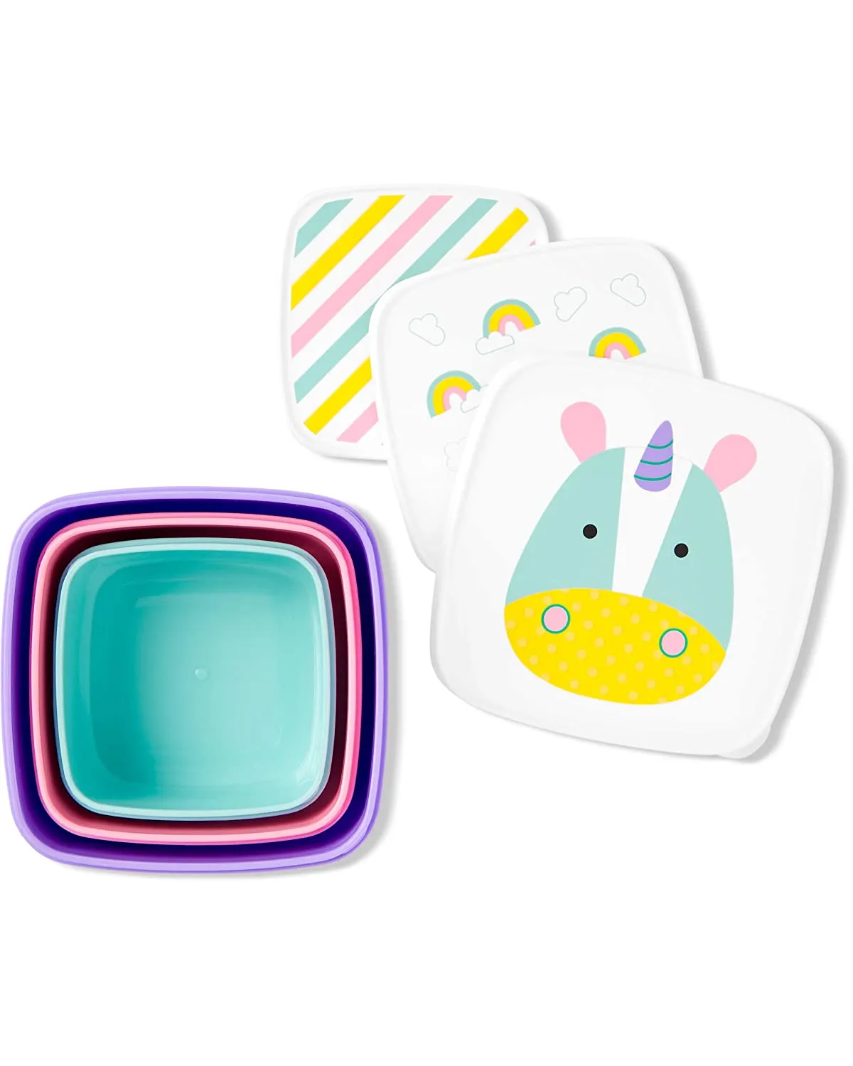 Skip Hop Zoo Snack Box Set- Unicorn