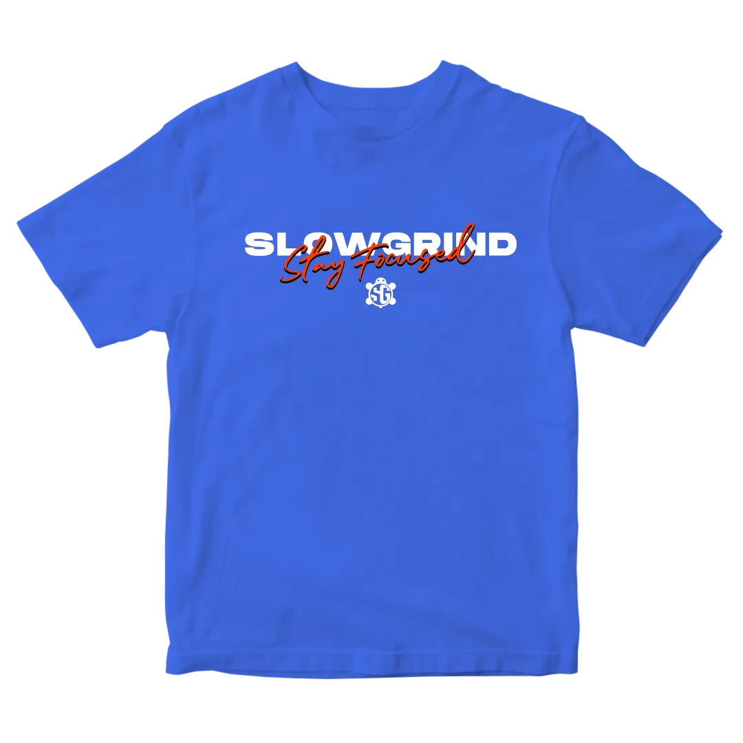 Slow Grind Stay Focused Kid T-Shirt