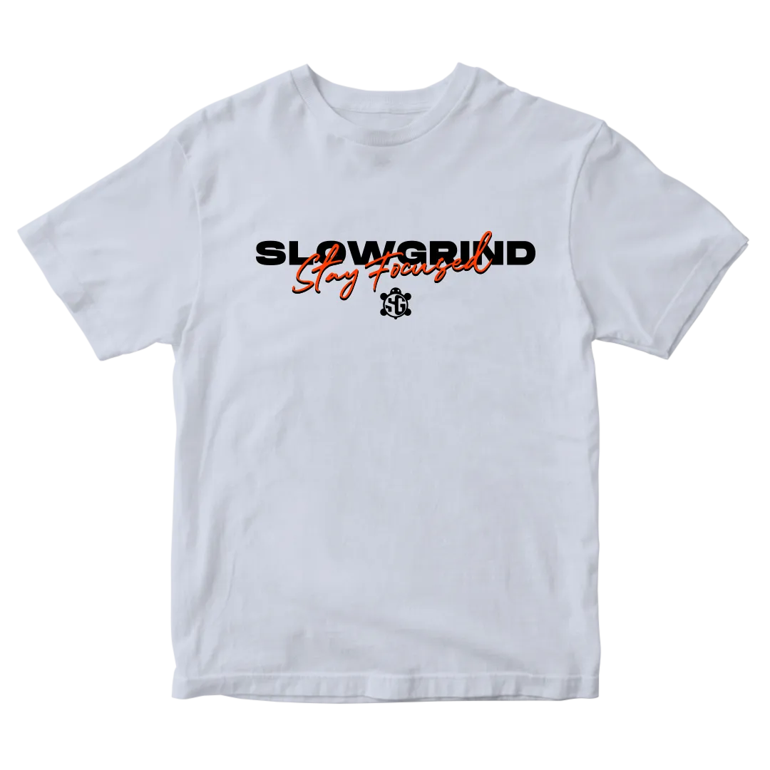 Slow Grind Stay Focused Kid T-Shirt