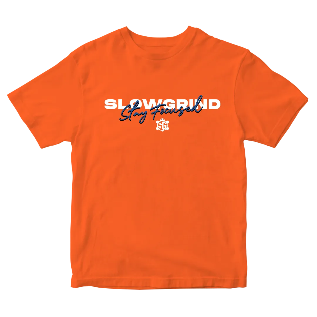 Slow Grind Stay Focused Kid T-Shirt