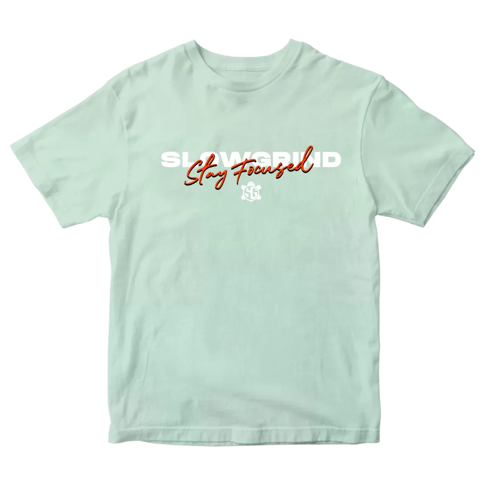Slow Grind Stay Focused Kid T-Shirt