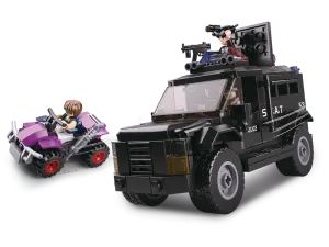 Sluban - Armoured Riot Police Van {M38-B0653}
