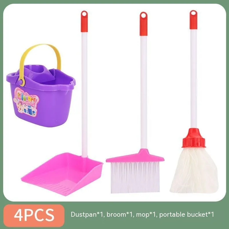 Small Broom Children's Dustpan Set Mini Broom Baby