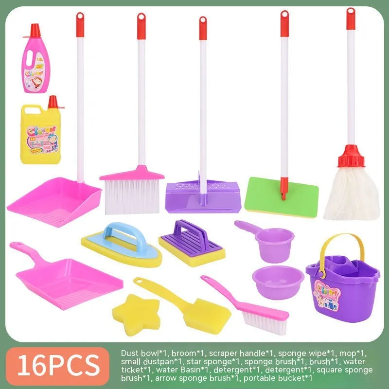 Small Broom Children's Dustpan Set Mini Broom Baby