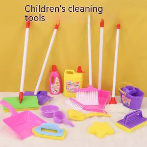 Small Broom Children's Dustpan Set Mini Broom Baby
