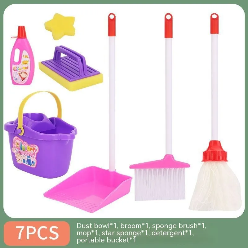 Small Broom Children's Dustpan Set Mini Broom Baby