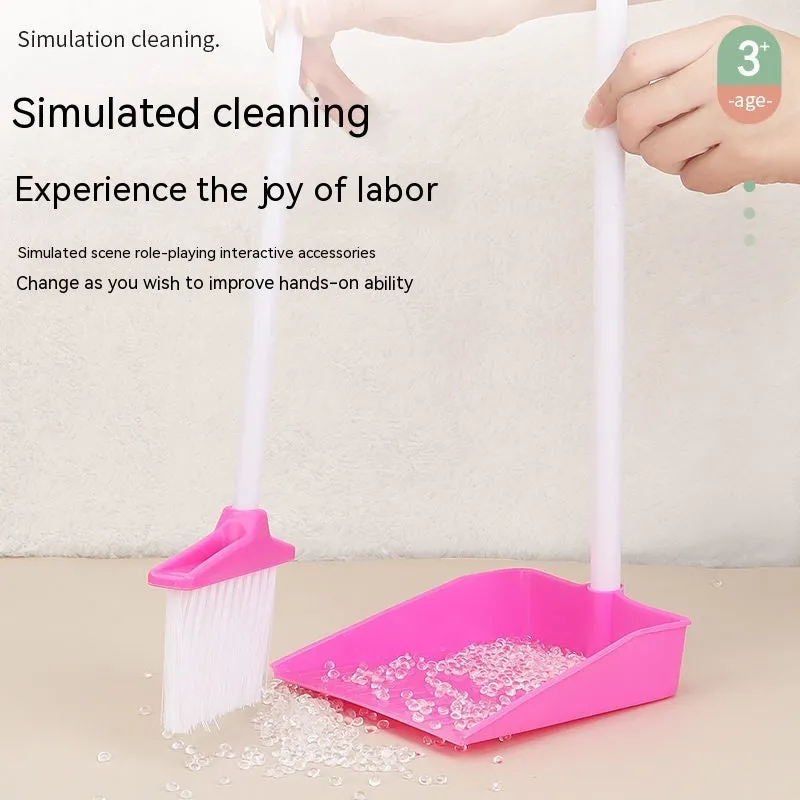 Small Broom Children's Dustpan Set Mini Broom Baby