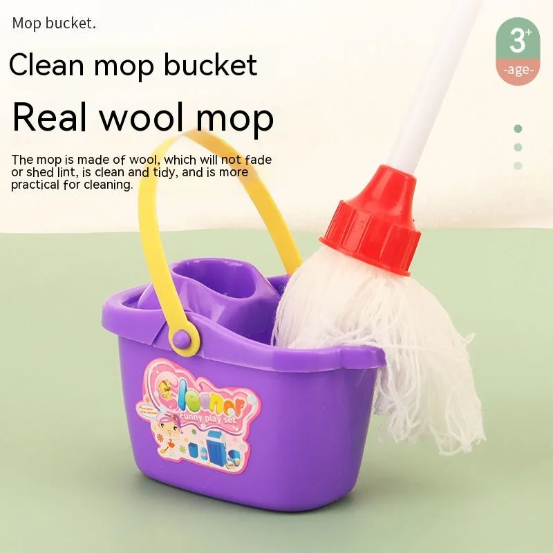 Small Broom Children's Dustpan Set Mini Broom Baby