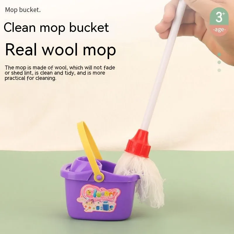 Small Broom Children's Dustpan Set Mini Broom Baby