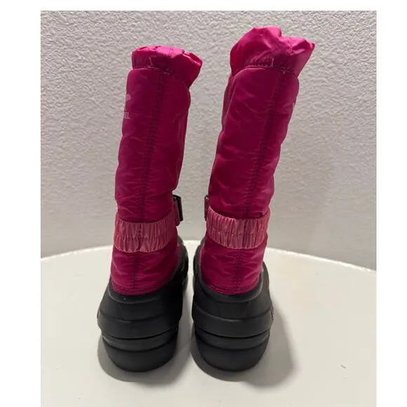 SOREL New $70 Kid's Flurry Waterproof Snow Boot in Tropic Pink Size 6