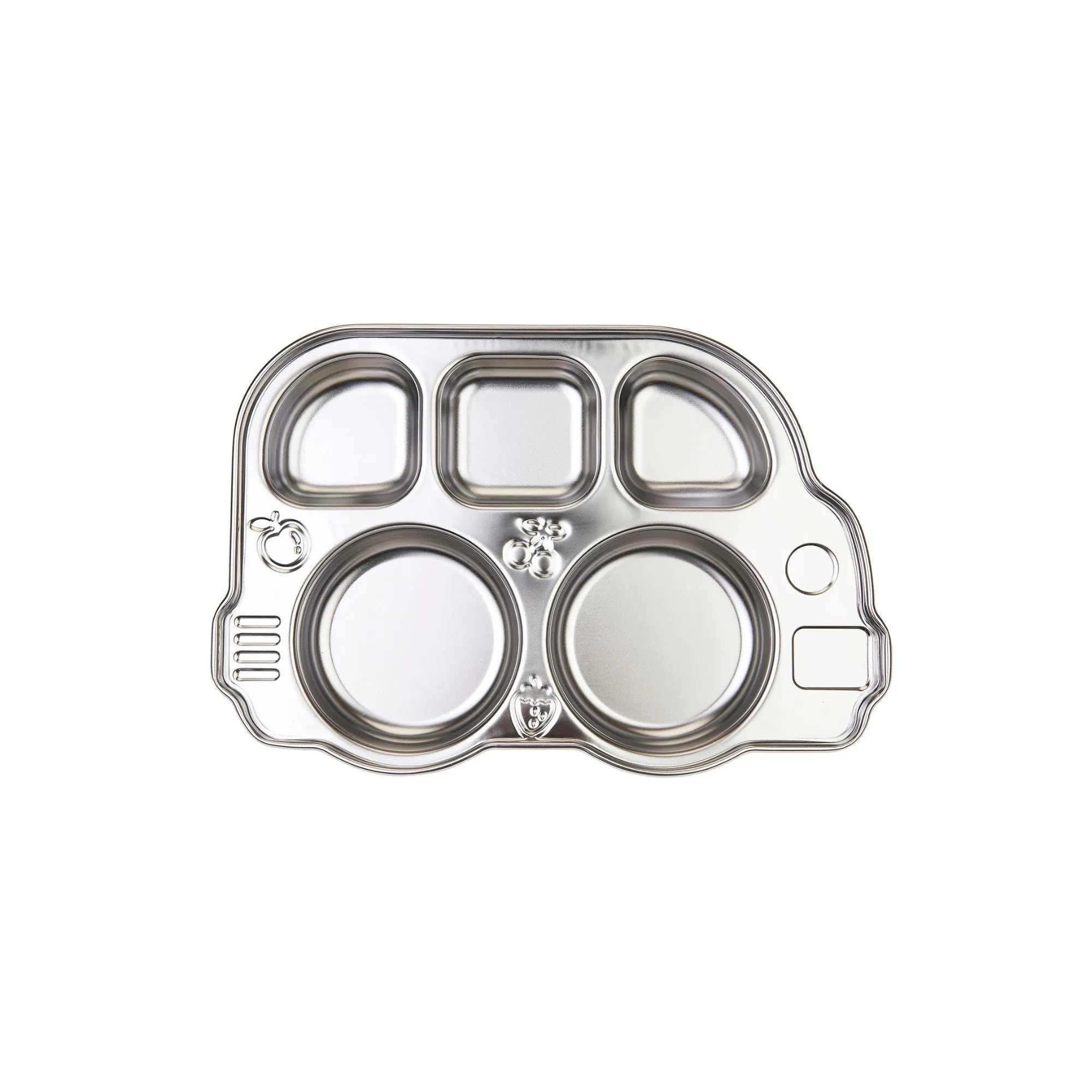 Stainless Divided Bus Plate