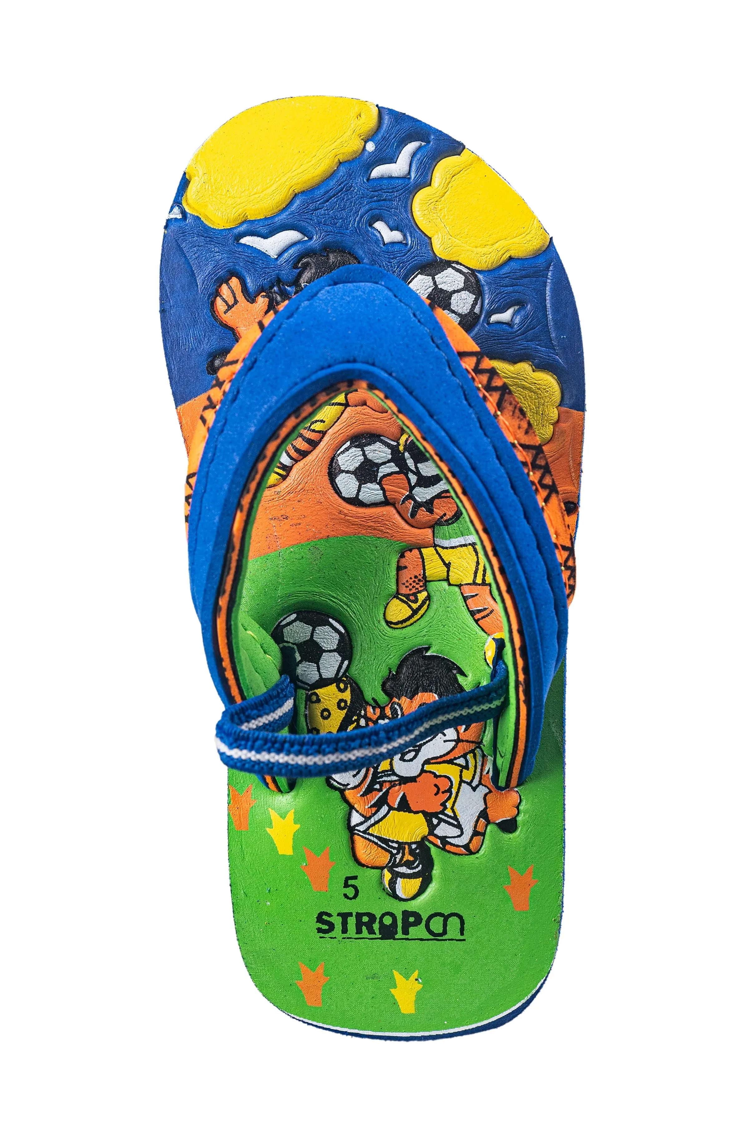 Strap On Children R. Blue / Orange Hawai