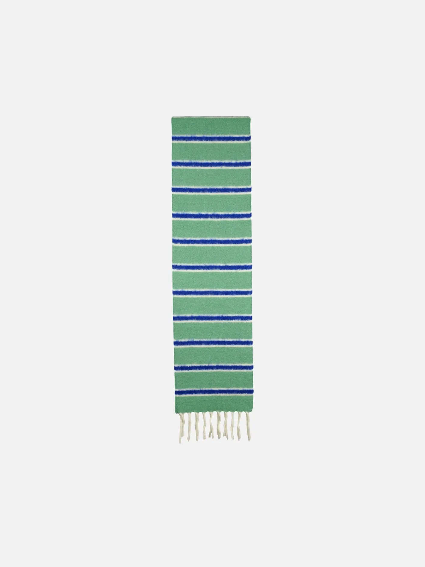 Striped Scarf - Green Stripes