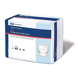 Surecare Protective Underwear,Small/Med,34"-46"