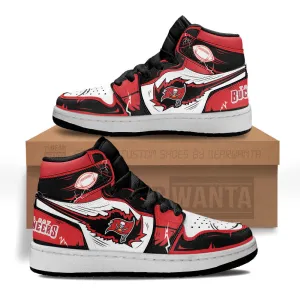 Tampa Bay Buccaneers Kid J1s Sneakers Custom