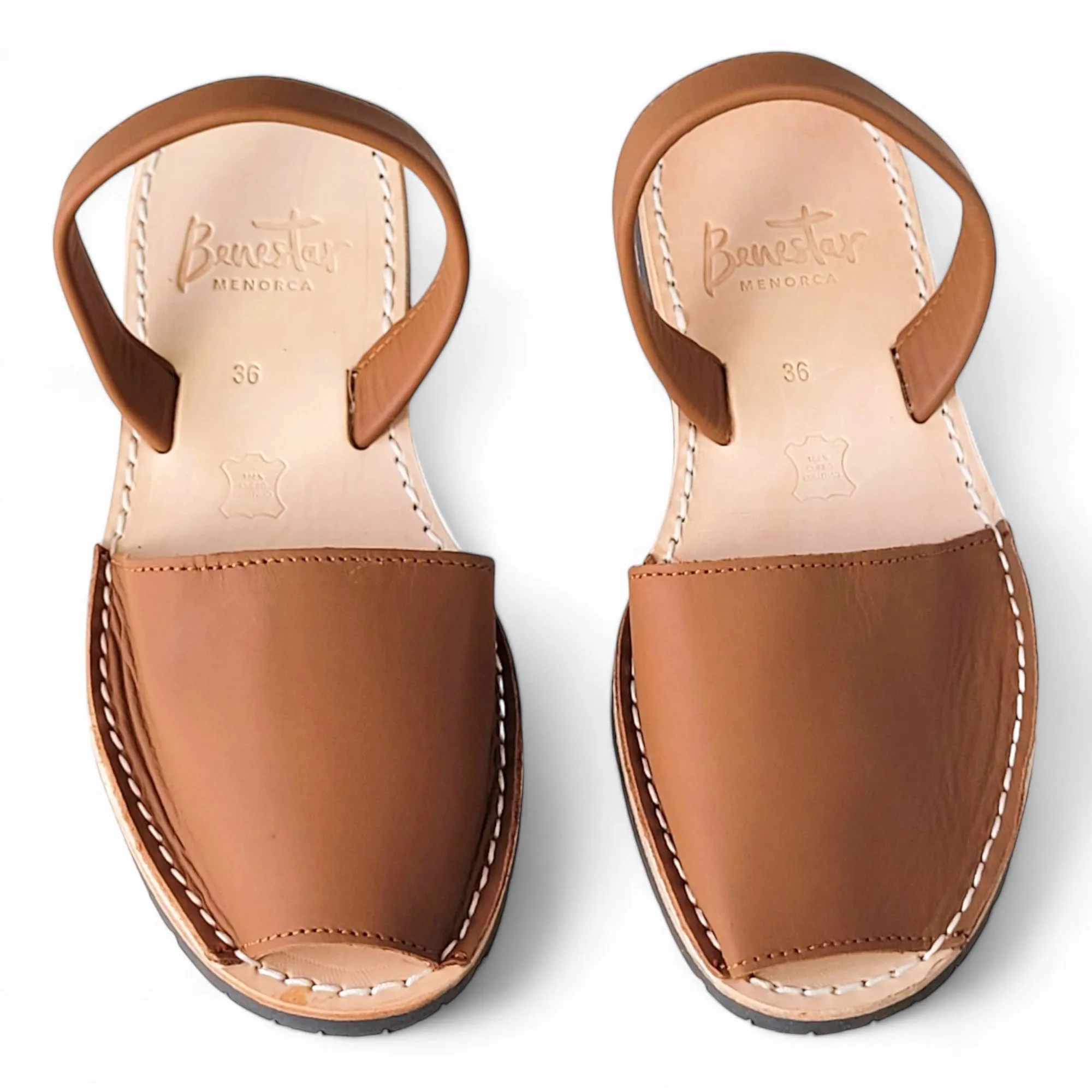 Tan Napa Avarca Sandals