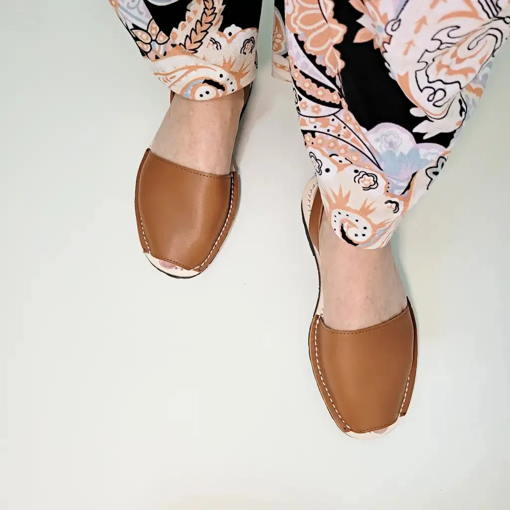 Tan Napa Avarca Sandals