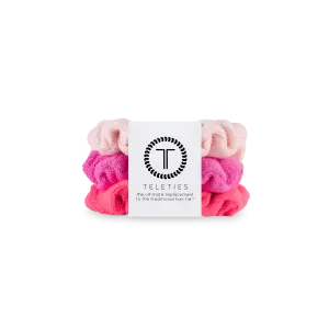Teleties Small Terry Cloth Scrunchies - Aruba