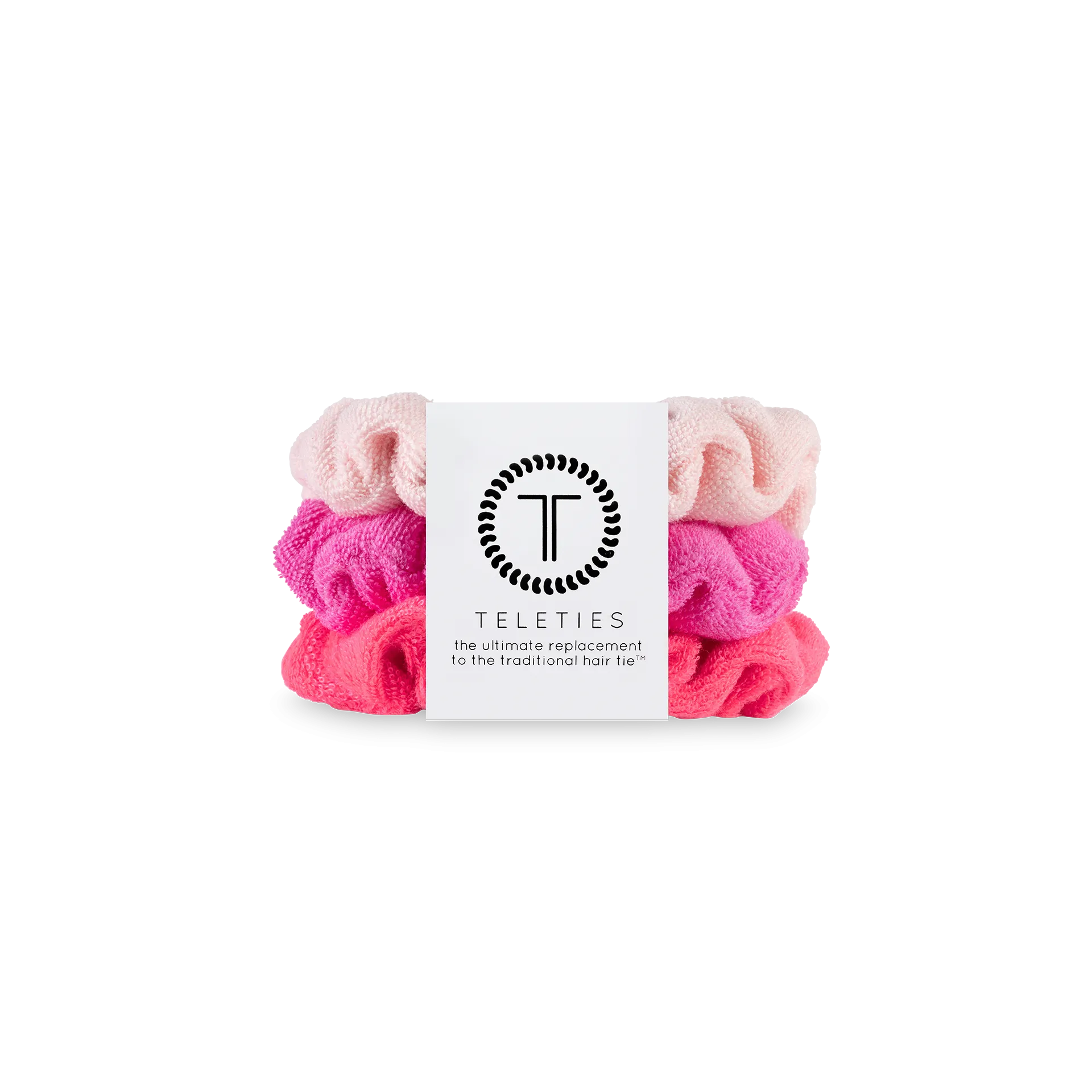 Teleties Small Terry Cloth Scrunchies - Aruba