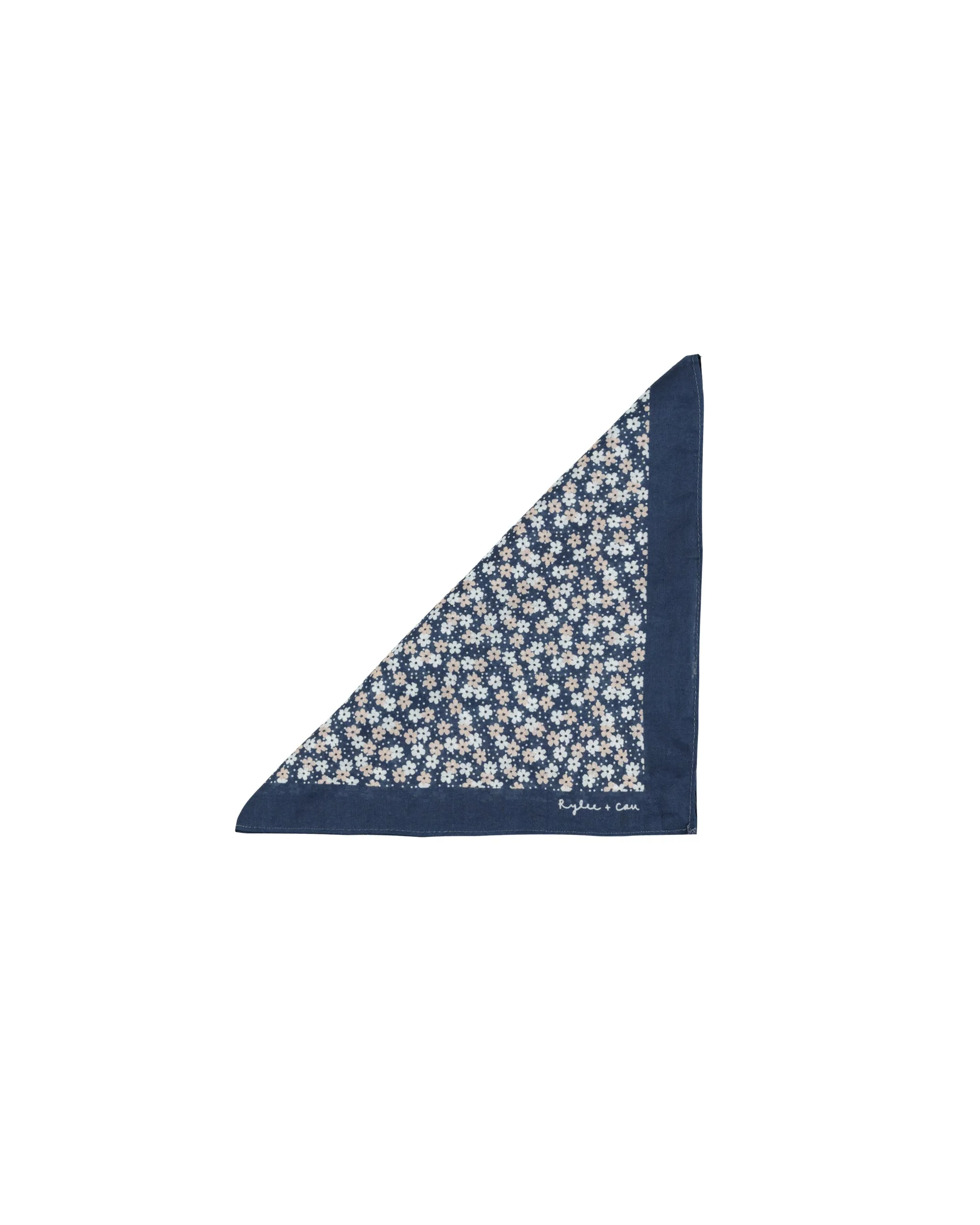 The Bandana by Rylee   Cru - Blue Floral - KIDS