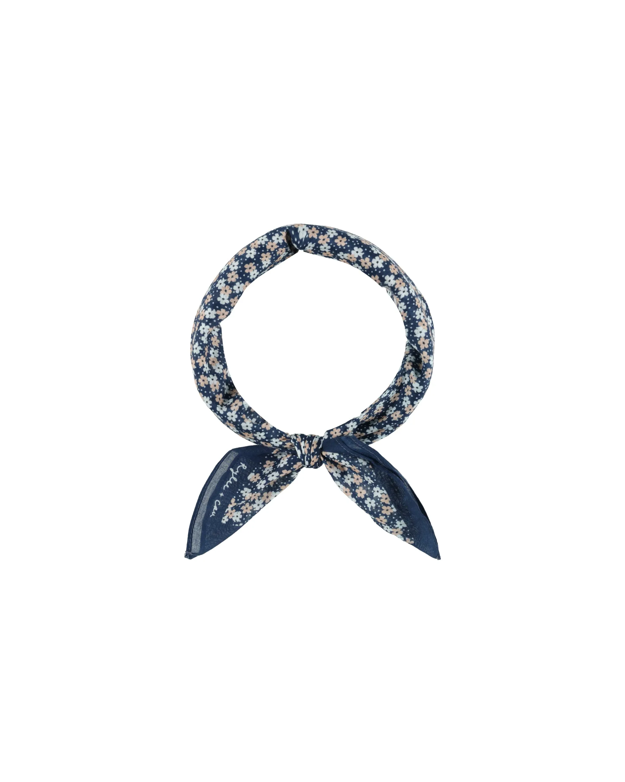 The Bandana by Rylee   Cru - Blue Floral - KIDS