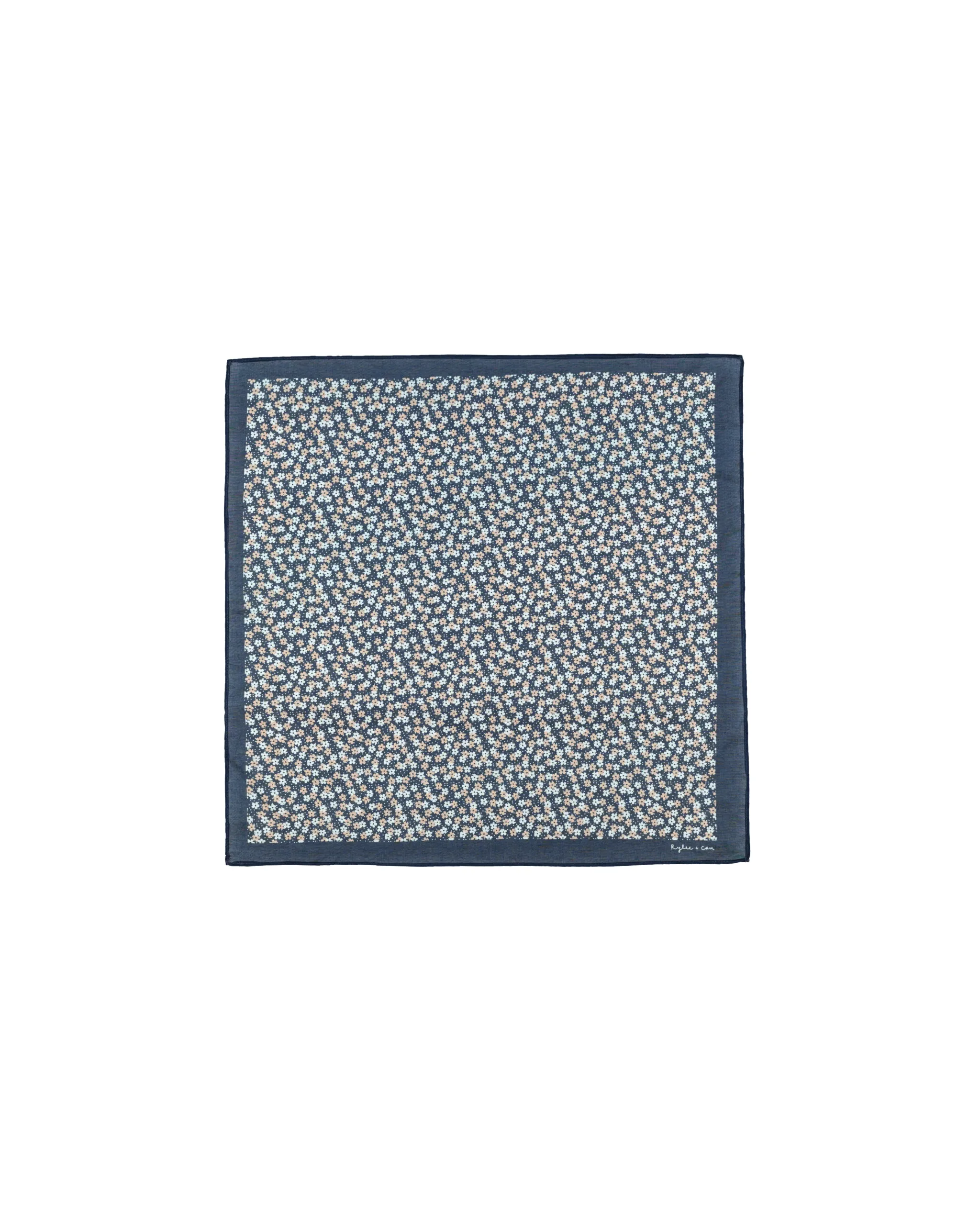 The Bandana by Rylee   Cru - Blue Floral - KIDS