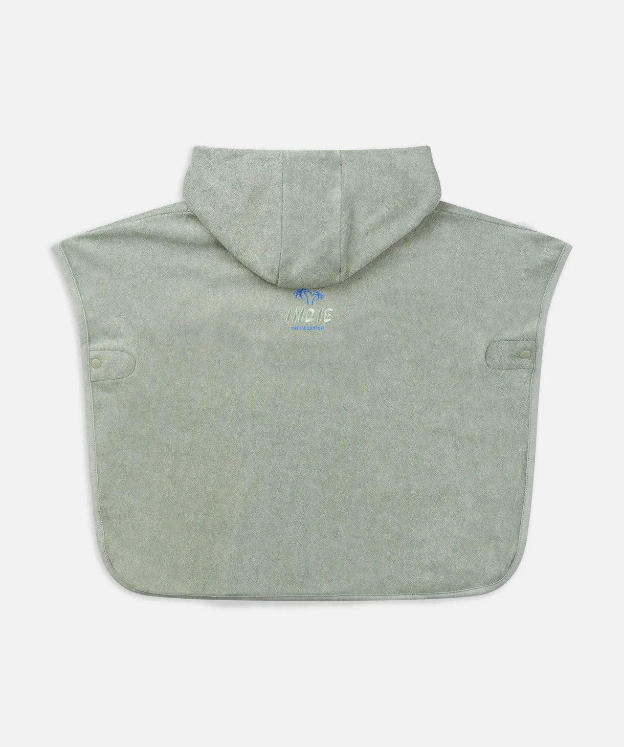 The Bower Hooded Towel - Sea Green