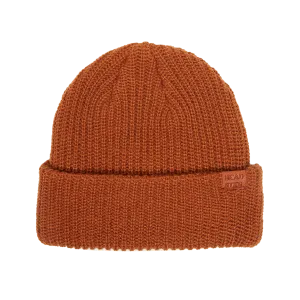 The Minimal Knit Beanie by Headster - Ginger Cookie