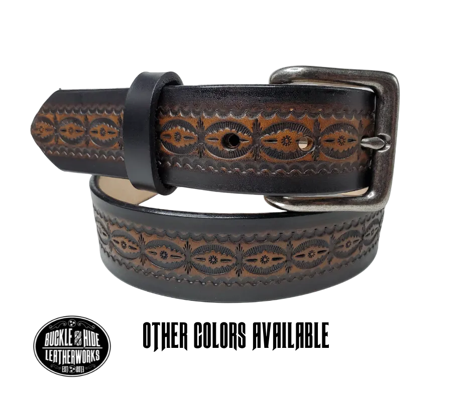 The "Davidson" Leather Belt