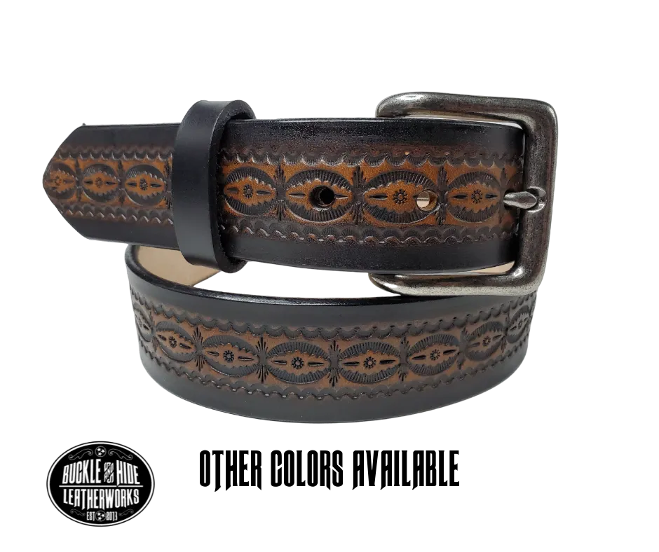 The "Davidson" Leather Belt