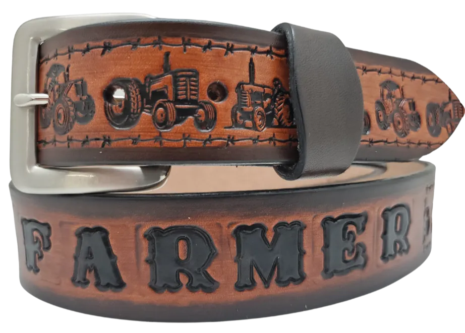 The "International Farmster" Name Belt