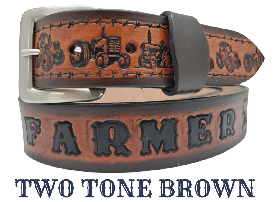 The "International Farmster" Name Belt